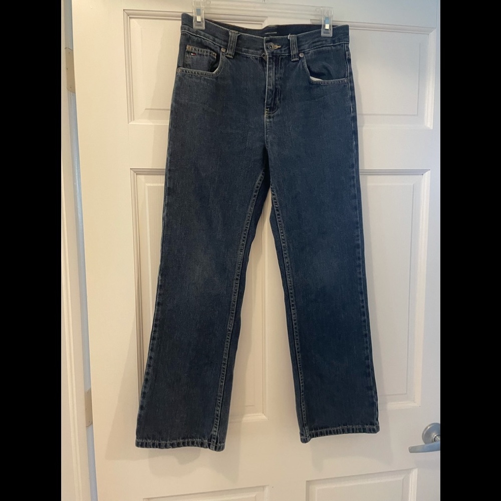 - Tommy Hilfiger girl ‘s blue jean, size 16.